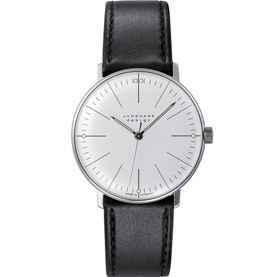 Junghans max bill Handaufzug mit Gehäuse Edelstahl