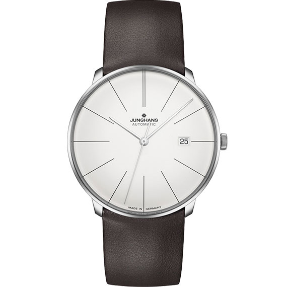 Junghans Meister fein Automatic mit Lederband