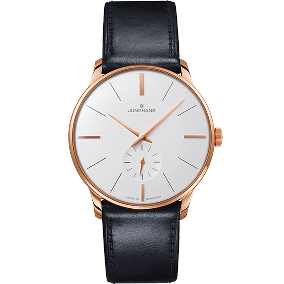 Junghans Meister Handaufzug mit Lederarmband