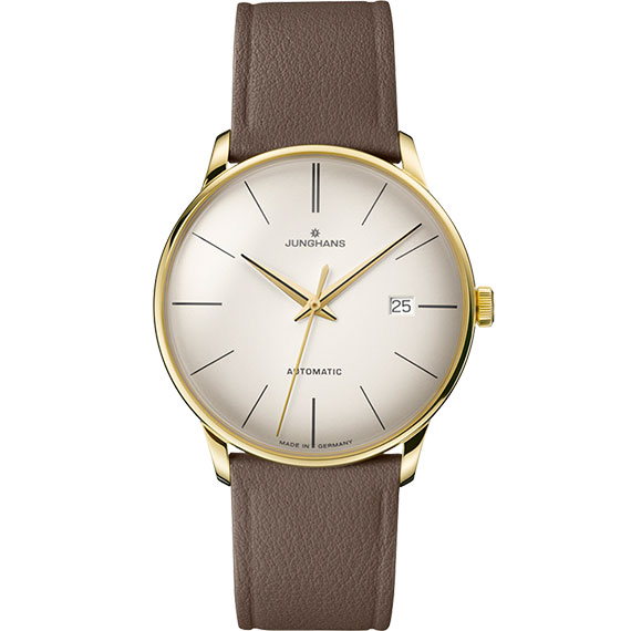 Junghans Meister Automatic mit Zifferblatt weiß