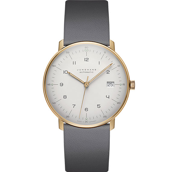 Junghans max bill Automatic Zifferblatt versilbert matt