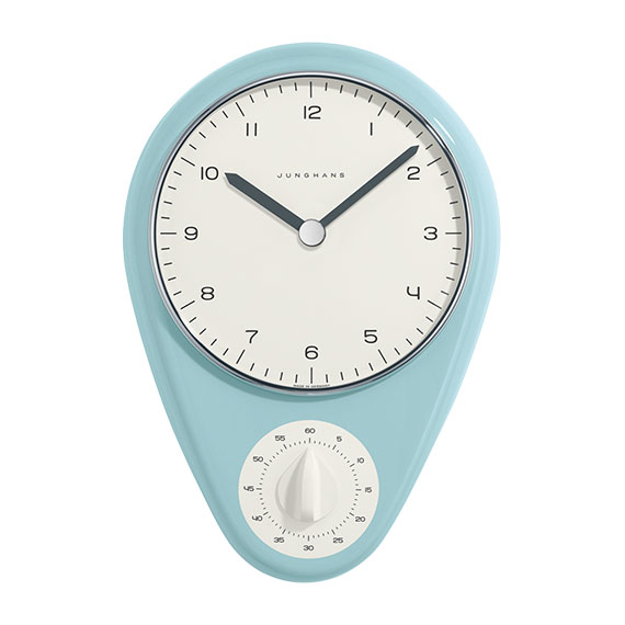 Junghans max bill Küchenuhr mit Gehäuse Keramik