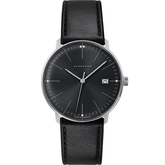 Junghans max bill Quarz mit Edelstahlgehäuse