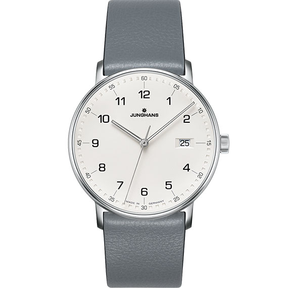 Junghans FORM Quarz mit Lederband