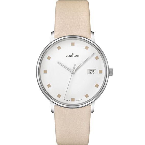 Junghans FORM Damen mit Lederband