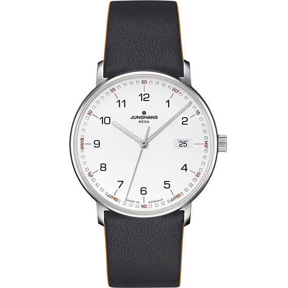 Junghans FORM MEGA Zifferblatt silber