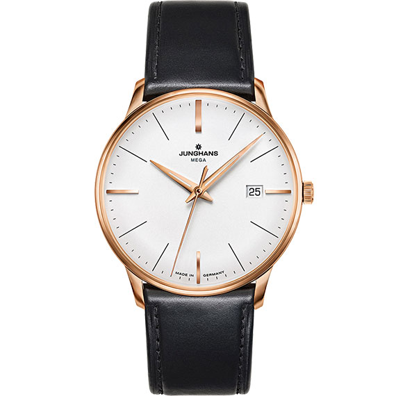 Junghans Meister MEGA mit Lederband